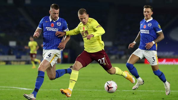 برايتون يواصل التعثر ويتعادل سلبياً مع بيرنلي