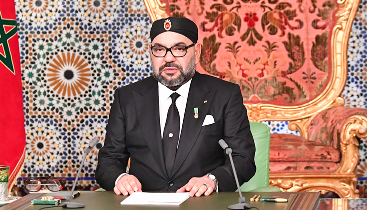 جلالة الملك : المغرب سيظل ثابتاً في مواقفه و لن تؤثر عليه الاستفزازات العقيمة