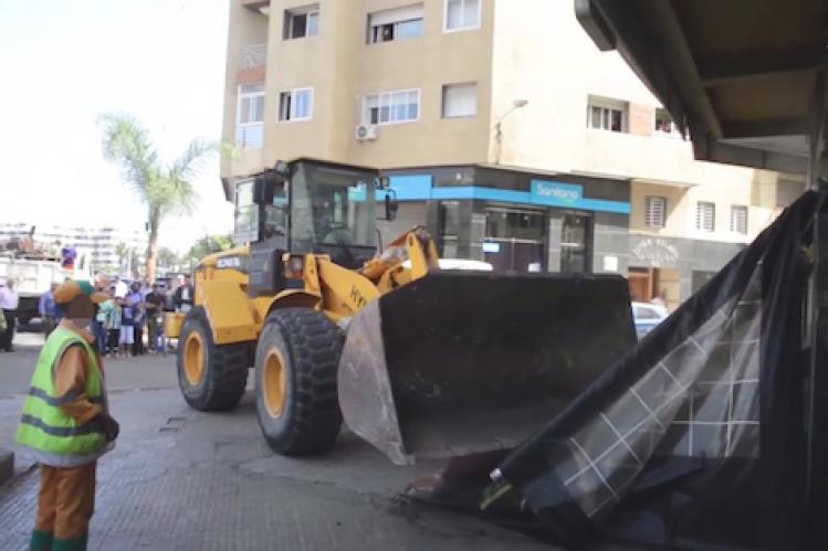 سلطات الدار البيضاء تتصدى لاحتلال الملك العام