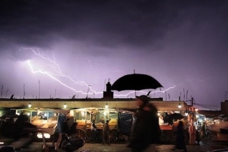 طقس بارد وزخات رعدية من السبت إلى الاثنين