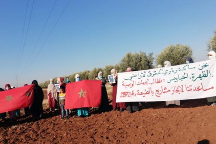 مرافق اجتماعية تجتاح أرضا سلالية بسيدي حمادي