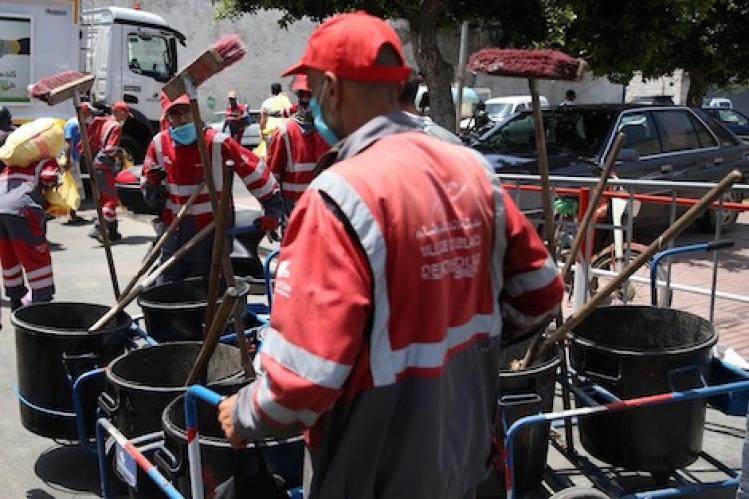 موظفو المقاطعات بالبيضاء يطلبون “العمل عن بعد”