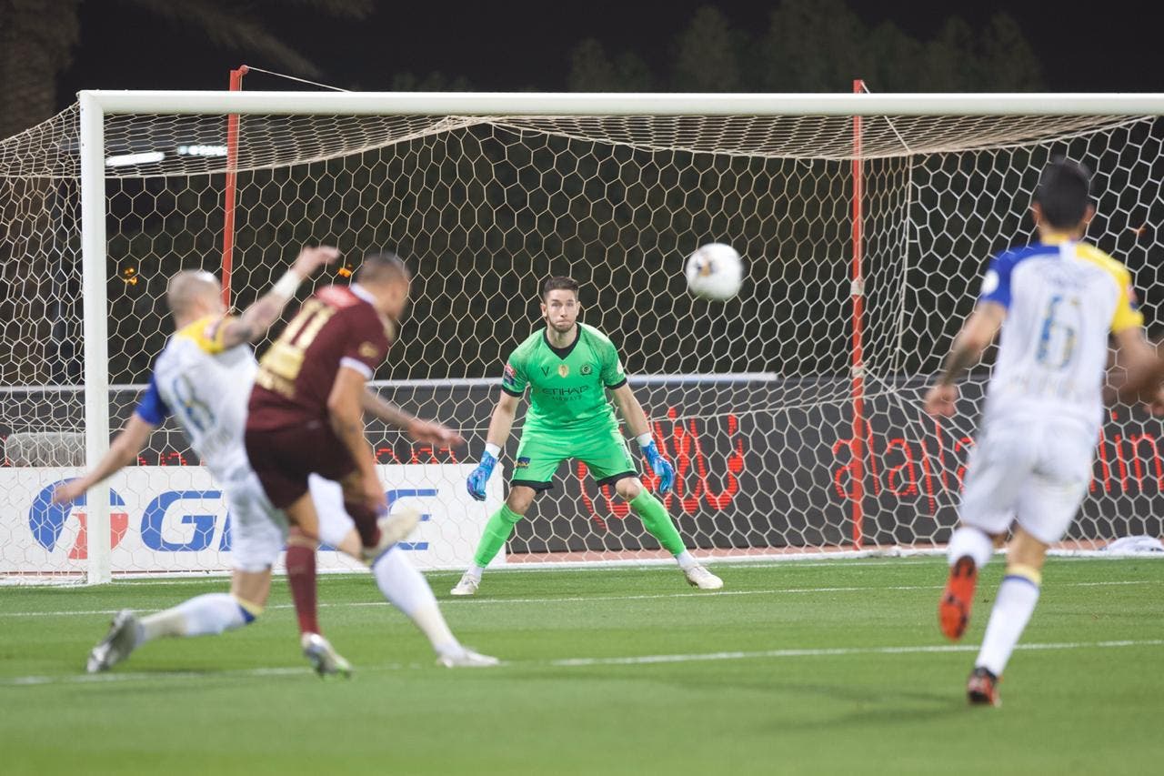 النصر تلقى خسارته السادسة محلياً مع روي فيتوريا في مارس من العام الجاري أمام الفيصلي