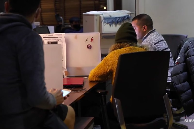 اعتصام أخبار اليوم