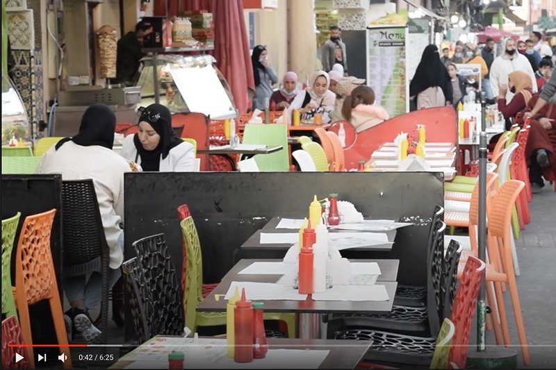 الإغلاق الكلي للمطاعم بمراكش