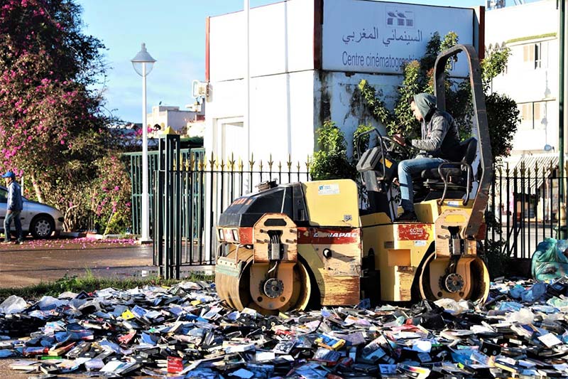 المركز السينمائي المغربي يتخلص من أعمال مقرصنة
