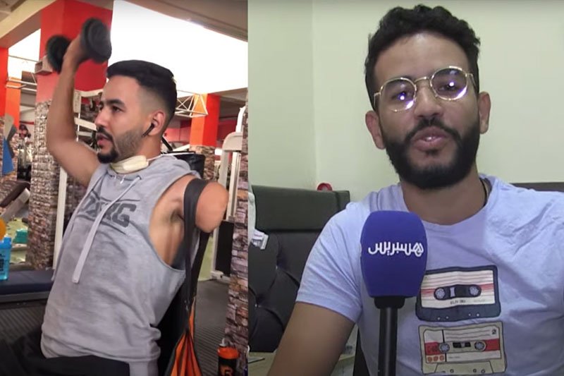 تحدي رفع الأثقال بيد واحدة