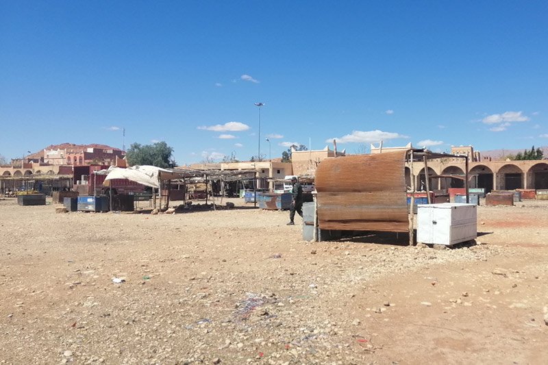 تحسن الوضعية الوبائية يفتح سوق تنغير الأسبوعي