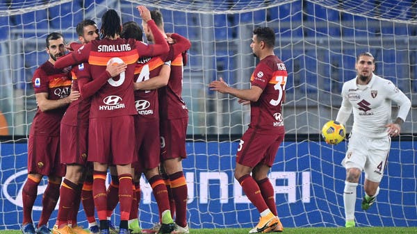 روما يضاعف جراح تورينو بثلاثية في الدوري الإيطالي