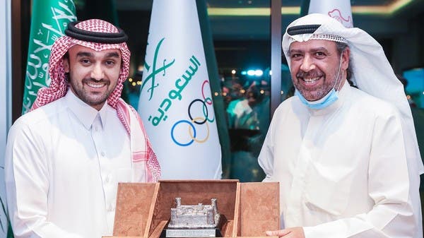 عبدالعزيز بن تركي الفيصل يستقبل أحمد الفهد