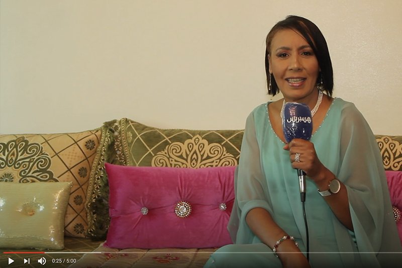 غياب الممثلة فاطمة بوجو