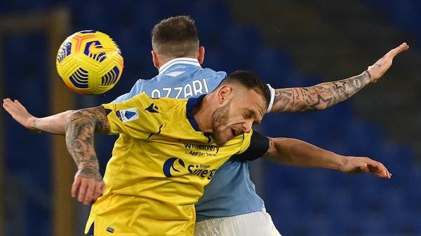 فيرونا يفسد احتفالات لاتسيو الأوروبية