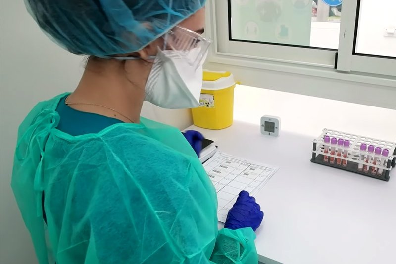 كشف كورونا في دقائق