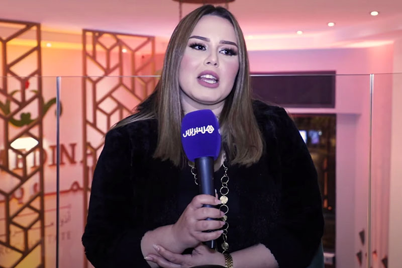 مع كوثر براني