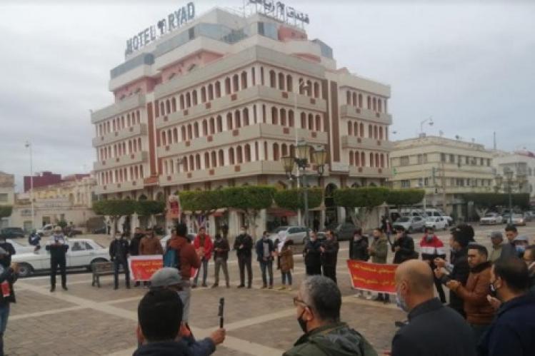 وقفة بالنّاظور تخلّد ذكرى إعلان حقوق الإنسان