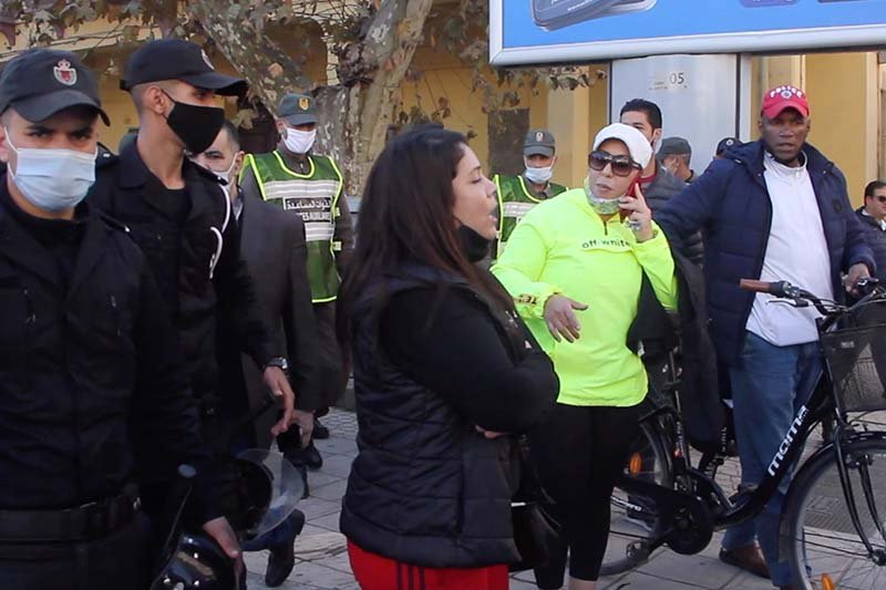 وقفة مهنيي الصالات الرياضية