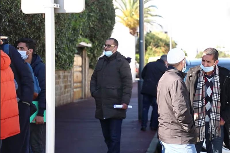 احتجاج دكاترة الوظيفة بالرباط