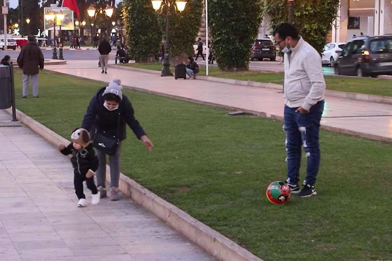 الطفولة تتنزه رغم الوباء