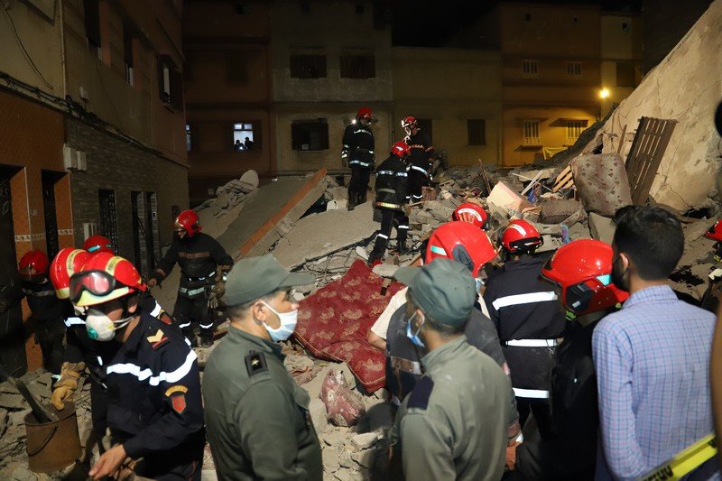 انهيارات متوالية بسبب الأمطار تخلف قتيلا وجرحى في الدار البيضاء