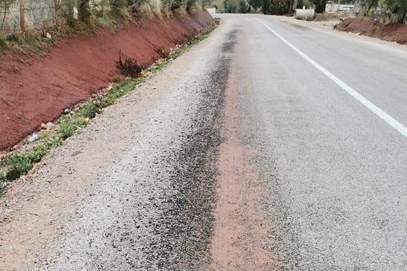 جمعيات تحتج على تضرر طريق إقليمية في تاهلة