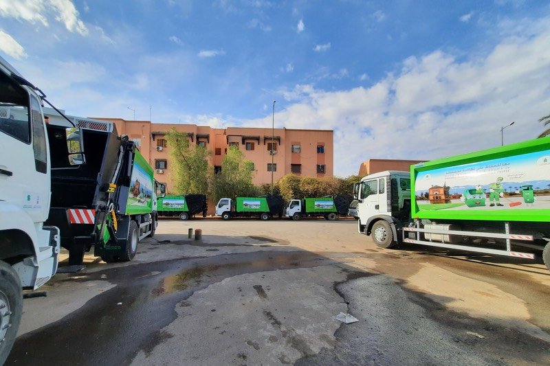 شاحنات للنفايات تزعج سكان عدة أحياء في مراكش