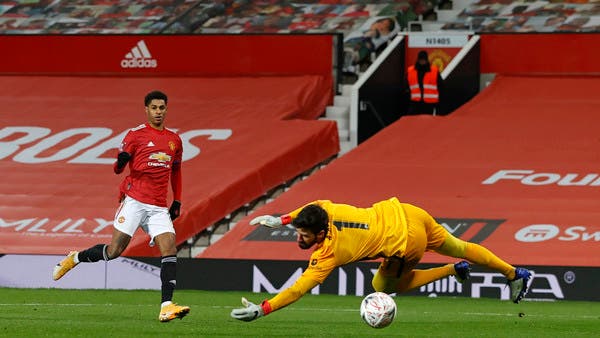 فحص ركبة راشفورد بعد الفوز على ليفربول