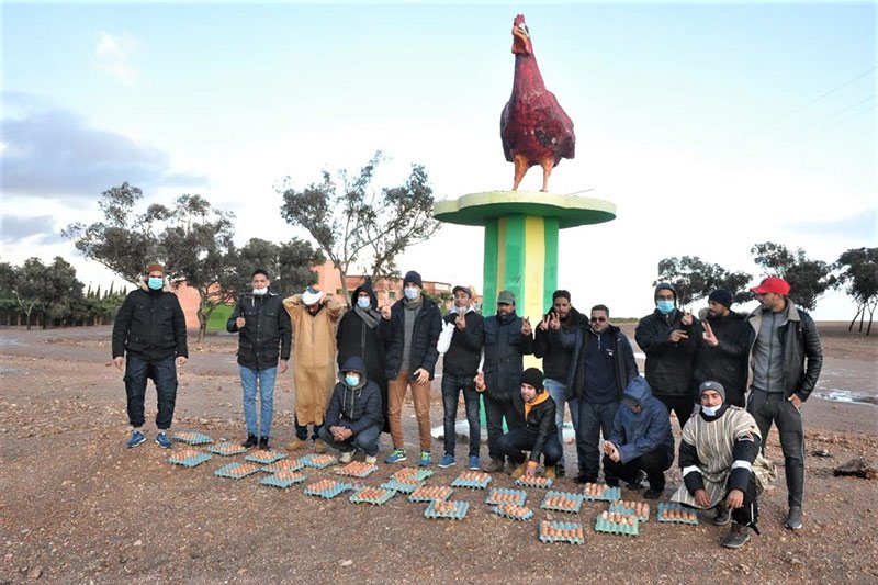 محاكمة “عاملة البيض” تغضب نشطاء في الرحامنة