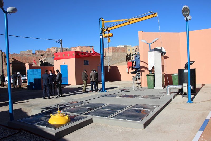 مدينة تنغير تتعزز بمحطة لرفع المياه العادمة