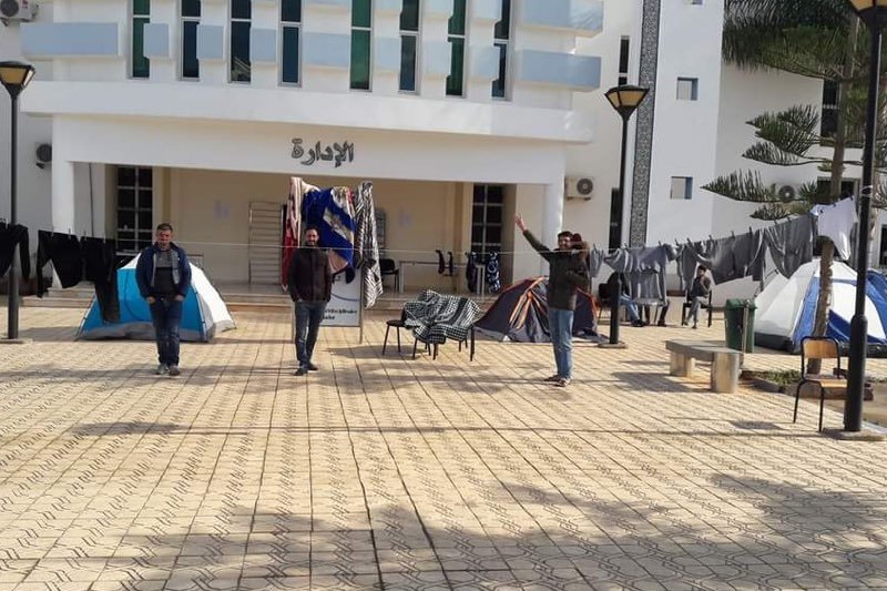 “مطالب عالقة” تدفع طلبة سلوان إلى اعتصام مفتوح