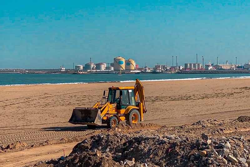 أشغال كورنيش المحمدية