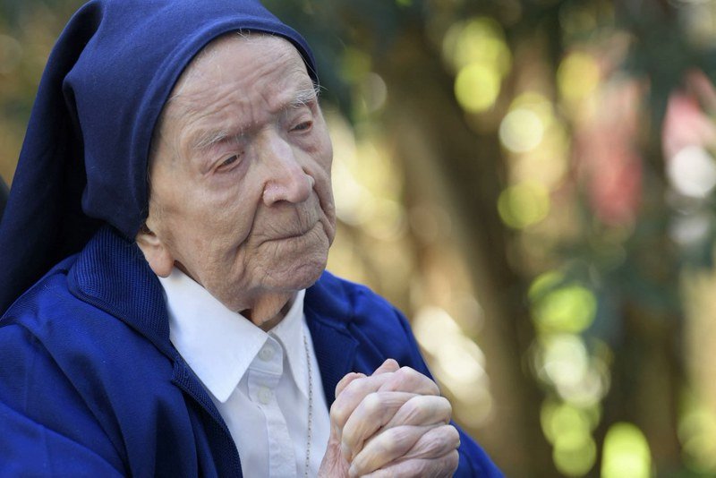 أكبر معمّرة في أوروبا