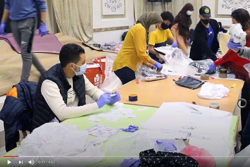 إقبال شبابي على العمل التطوعي