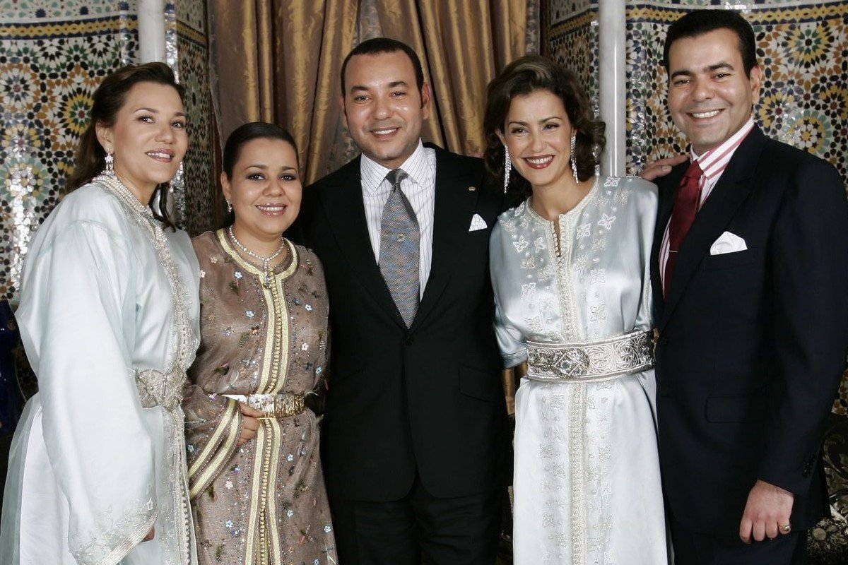 الملك يبارك حفل عقد قران ابنة الأميرة للا أسماء