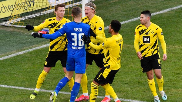 تعادل دورتموند مع هوفنهايم وليفركوزن مع ماينز