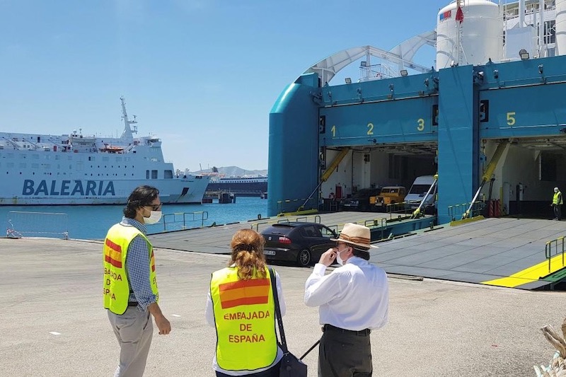 رحلة بحرية جديدة تغادر المغرب صوب إسبانيا