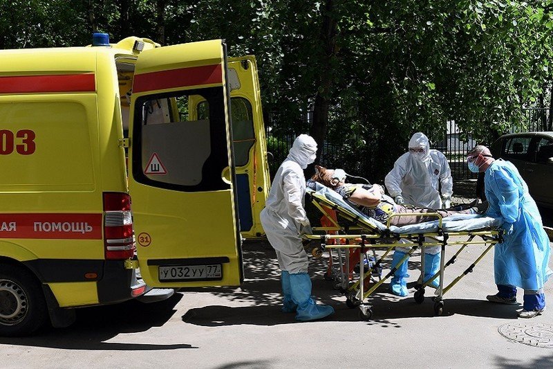 روسيا تعلن 459 وفاة بسبب الجائحة في 24 ساعة