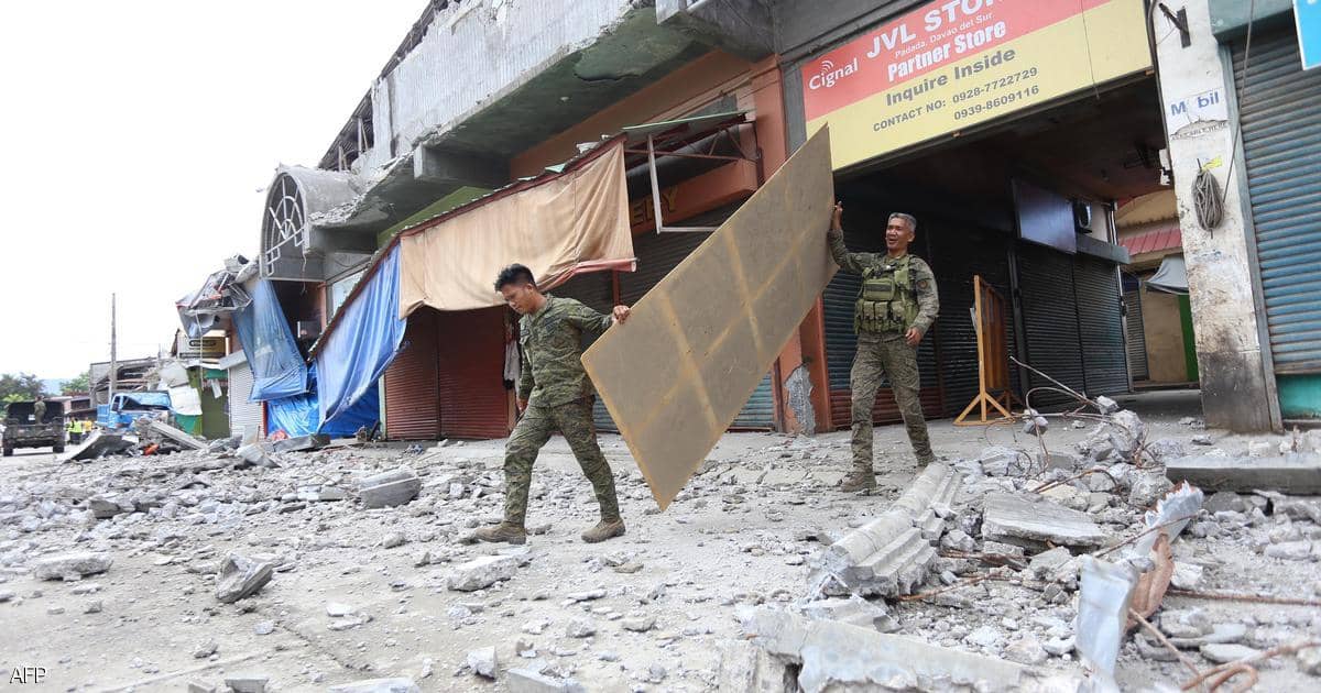 زلزال بقوة 6 درجات يضرب جنوب الفلبين