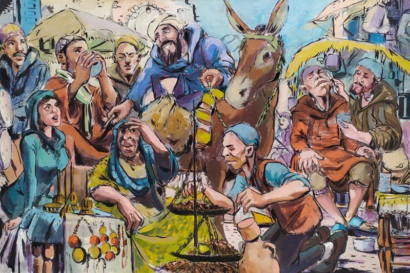 “نفس جديد” بمدينة طنجة .. معرض يُضيء ممرّات الحلم لفنّانين شباب