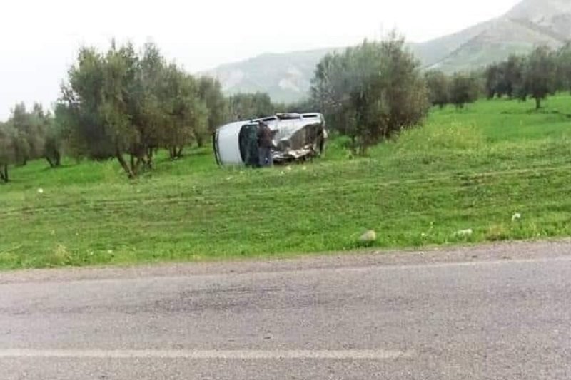 أربع قتيلات وثلاثة جرحى في حادثة سير بتاونات