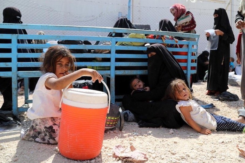 أمريكا تدخل على خط مخيم سوري يضم مغاربة