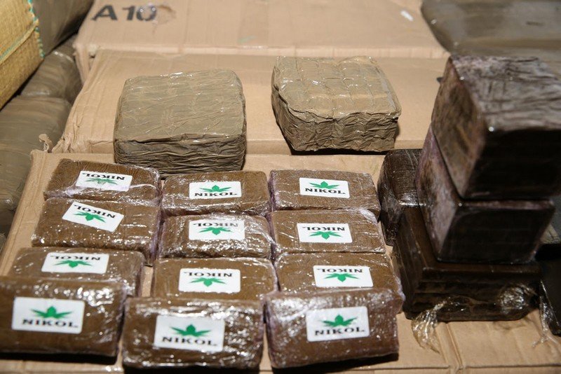 الشرطة تحجز طنين و10 كيلوغرامات من الشيرا