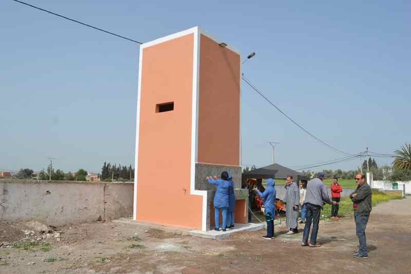 جمعية تجهز مقبرة سيدي حجاج بالماء والكهرباء