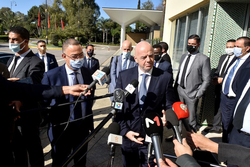 رئيس “الفيفا”: سعيد بالعودة مجددا إلى المغرب