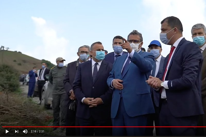 زيارة أخنوش لإقليم شفشاون