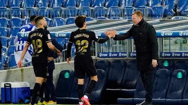 كومان: برشلونة سيحاول الفوز بكل شيء ممكن