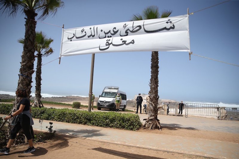 إغلاق الشواطئ يثير الاستياء بالبيضاء والمحمدية