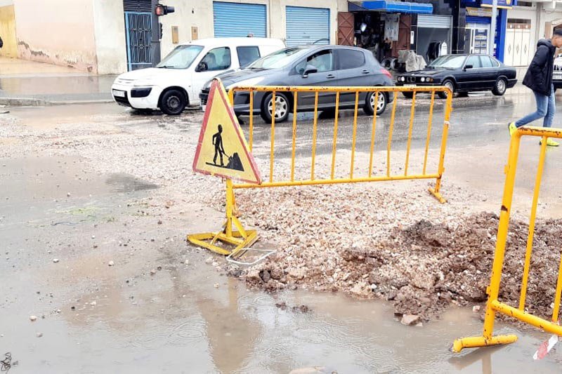 الانتقادات تواجه “الحفر بعد التعبيد” في الناظور