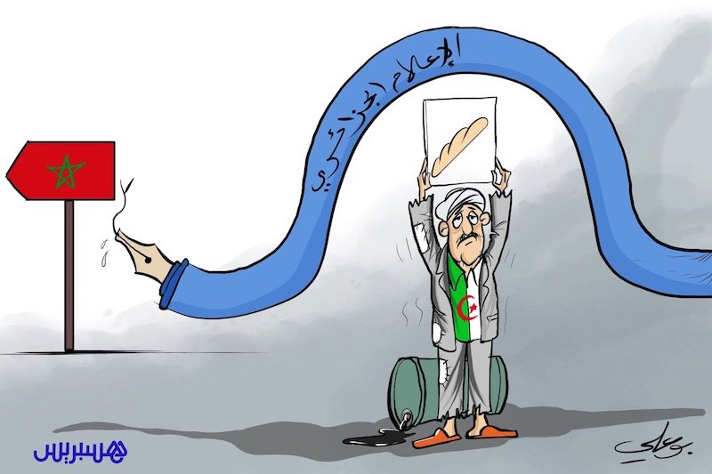 الجزائر تتهم المغرب بتوظيف “العالم الافتراضي” لضرب استقرار البلاد