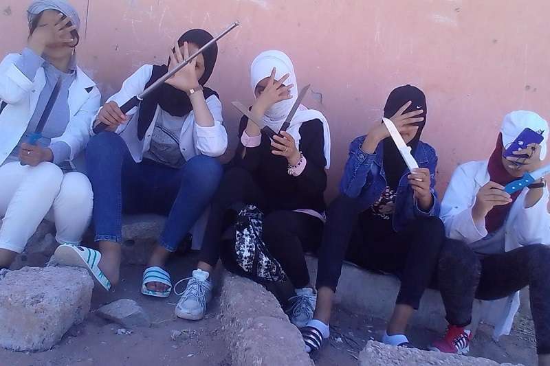 القاضي يودع “تلميذات التشرميل” مركزا للطفولة