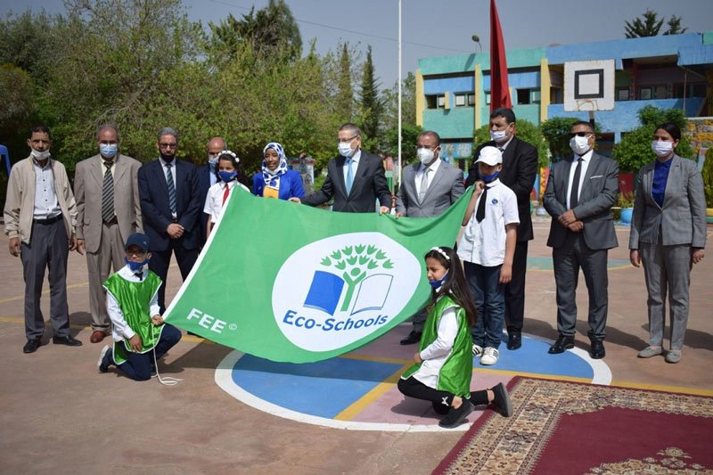 “اللواء الأخضر” يعلو مدرسة الصومعة ببني ملال